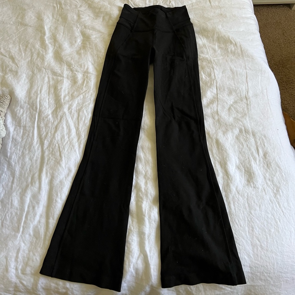Lululemon groove pant flare 32 inch size 2